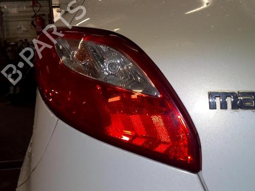 Used Left taillight MAZDA 2 (DE_, DH_) 1.6 MZ-CD (95 hp) 19902320