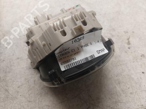 Instrument cluster CITROËN C1 (PM_, PN_) 1.4 HDi | BP19893138C47 