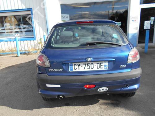 Left taillight PEUGEOT 206 Hatchback (2A/C)  | BP19895622C34 