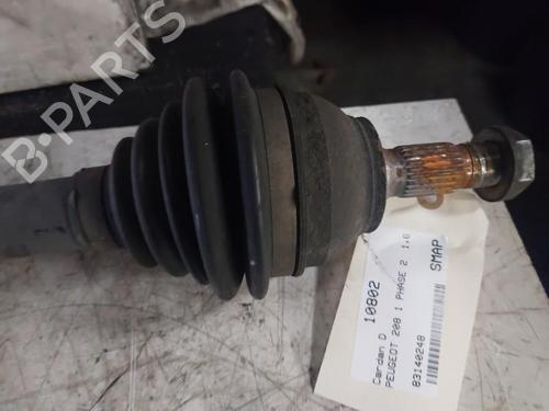 Right front driveshaft PEUGEOT 208 I (CA_, CC_) 1.6 HDi / BlueHDi 75 | BP19879662M39 