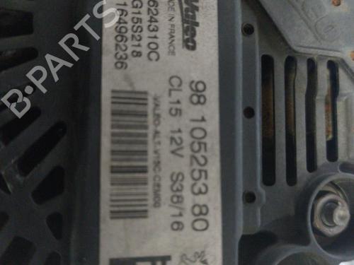 Alternator PEUGEOT 208 I (CA_, CC_) 1.6 HDi / BlueHDi 75 | BP19897125M7 