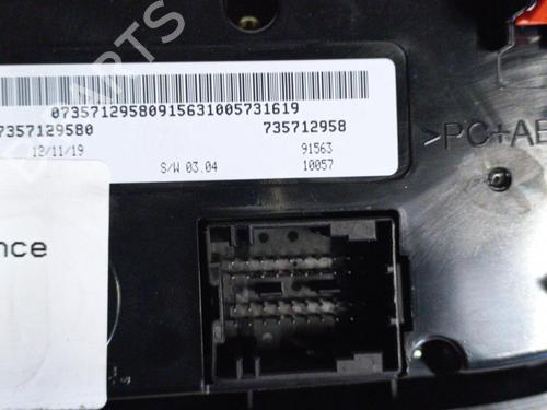 Climate control FIAT 500X (334_) 1.0 (334.AXN1B) | BP19888230I5 
