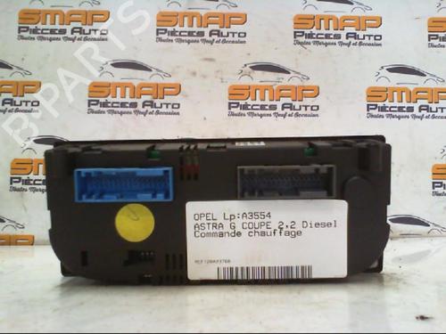 Climate control OPEL ASTRA G Coupe (T98) 2.2 DTI (F07) | BP21976100I5 