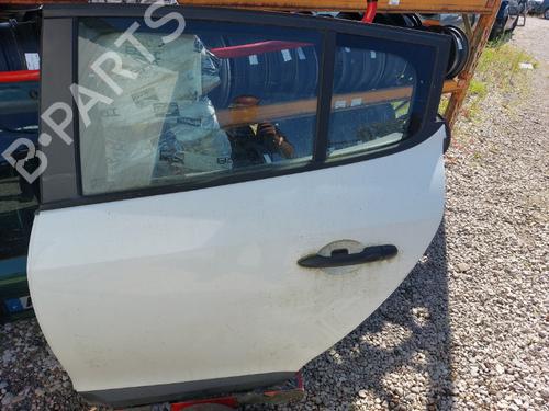 Dør venstre bak RENAULT MEGANE III Hatchback (BZ0/1_, B3_) 1.5 dCi (BZ09, BZ0D, BZ1W, BZ29, BZ14) (110 hp) 19897682