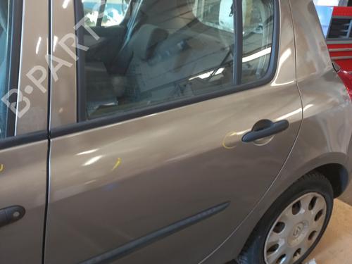 Used Left rear door RENAULT CLIO III (BR0/1, CR0/1) 1.2 16V (BR02, BR0J, BR11, CR02, CR0J, CR11) (75 hp) 25288669