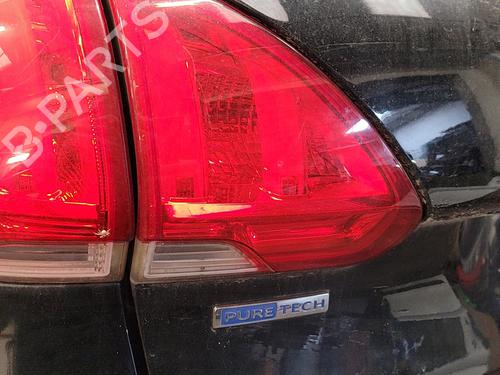 Used Left tailgate light PEUGEOT 2008 I (CU_) 1.2 THP 110 / PureTech 110 (110 hp) 21552034
