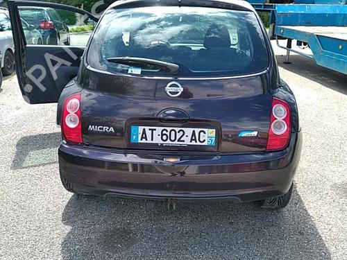 Left sun visor NISSAN MICRA III (K12) 1.5 dCi | BP19890083I1 