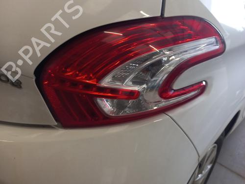 Used Right taillight PEUGEOT 208 I (CA_, CC_) 1.4 HDi (68 hp) 27651290