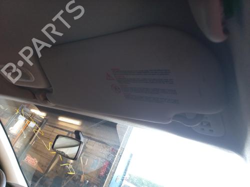 Used Right sun visor RENAULT CLIO III (BR0/1, CR0/1) 1.2 16V (BR02, BR0J, BR11, CR02, CR0J, CR11) (75 hp) 25288697