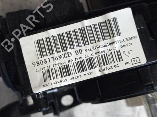 Used Steering column stalk PEUGEOT 208 I (CA_, CC_) 1.6 HDi (92 hp) 19887941