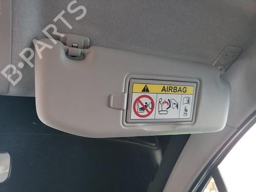 Used Right sun visor CITROËN C3 / C3 ORIGIN III (SX) 1.5 BlueHDi 100 (SXYHYP, SXYHTU) (102 hp) 19886395