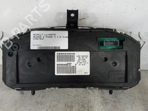 Instrument cluster RENAULT MEGANE II (BM0/1_, CM0/1_)  | BP19880297C47 