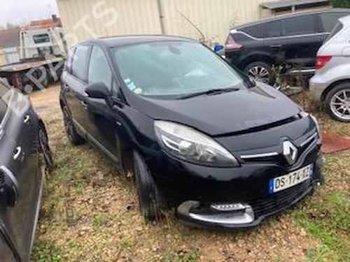 Rudehejsemekanisme Højre foran RENAULT SCÉNIC III (JZ0/1_) 1.6 dCi (JZ00, JZ12) | BP19901923C23 