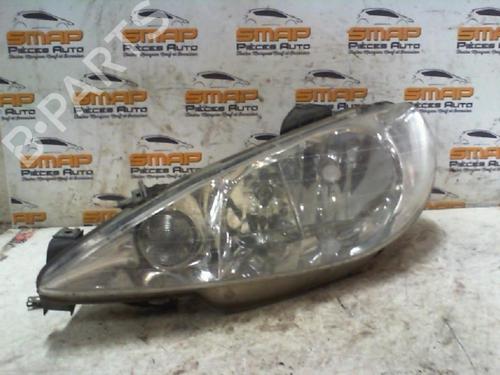 Faro izquierdo PEUGEOT 206 Hatchback (2A/C) [1998-2012]  19884656