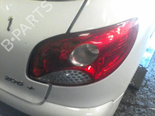 Used Right taillight PEUGEOT 206+ (2L_, 2M_) 1.4 HDi eco 70 (68 hp) 19895565