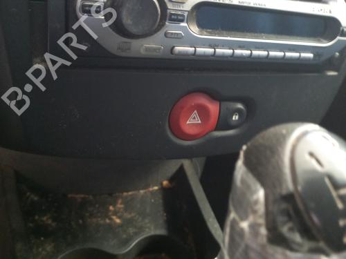 Used Warning switch RENAULT CLIO III (BR0/1, CR0/1) 1.2 16V (BR02, BR0J, BR11, CR02, CR0J, CR11) (75 hp) 25288678