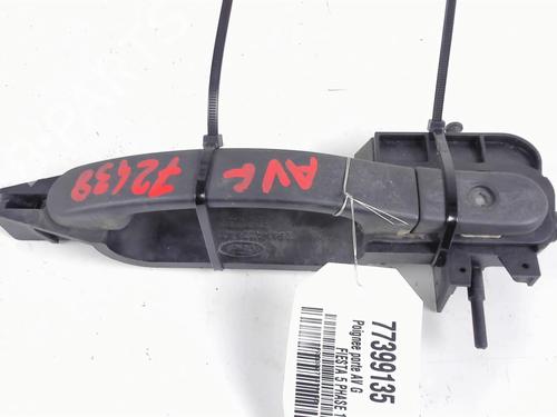 Front left exterior door handle FORD FIESTA V (JH_, JD_) 1.6 TDCi | BP20404834C128 