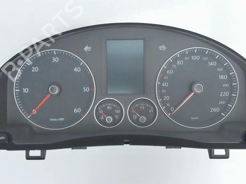 Used Instrument cluster VW GOLF PLUS V (5M1, 521) 1.9 TDI (105 hp) 25264617