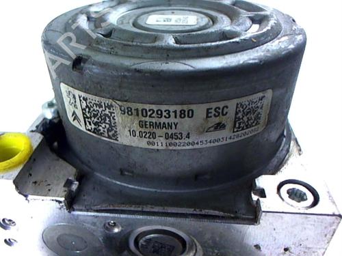 ABS pump CITROËN C3 II (SC_) 1.4 HDi 70 (SC8HZC, SC8HR0, SC8HP4) | BP20448669M43 