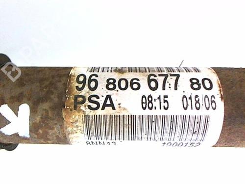Left front driveshaft CITROËN C3 I (FC_, FN_) 1.6 16V HDi | BP20414303M38 