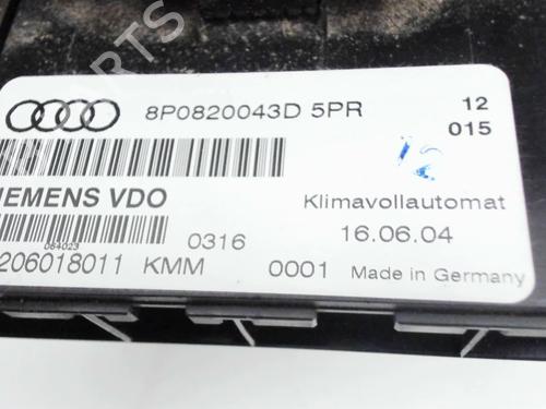 Commande Chauffage AUDI A3 (8P1) 2.0 TDI 16V | BP20387985I5 