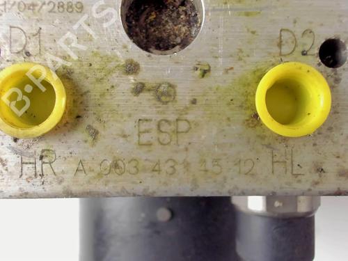 ABS pump MERCEDES-BENZ A-CLASS (W168) A 170 CDI (168.008) | BP20469280M43 