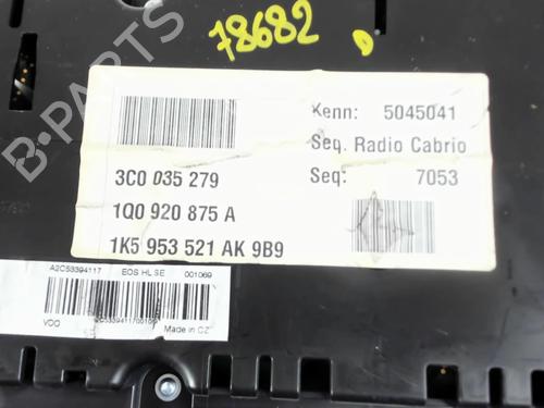 Used Instrument cluster Instrument cluster VW EOS (1F7, 1F8) 2.0 TDI 16V (140 hp) 32013824 32013824