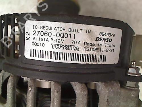 Alternator PEUGEOT 107 (PM_, PN_) 1.0 | BP20410828M7 