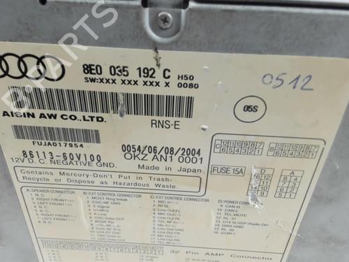 Radio AUDI A4 B7 Avant (8ED) 1.9 TDI | BP31053154E6 