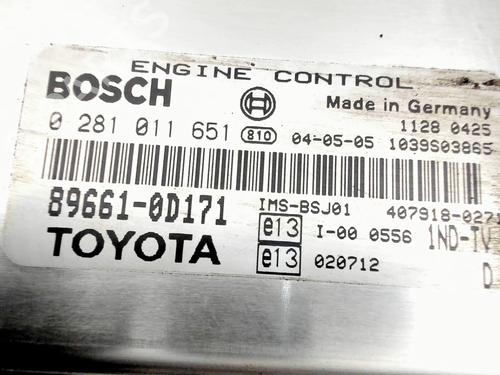 Engine control unit (ECU) TOYOTA YARIS (_P1_) 1.4 D-4D (NLP10_, NLP10R) | BP33701775M57 - Image 6