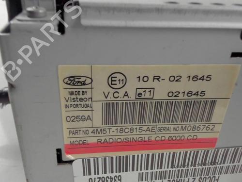 Radio FORD FOCUS II (DA_, HCP, DP) 1.6 TDCi | BP20406460E6 