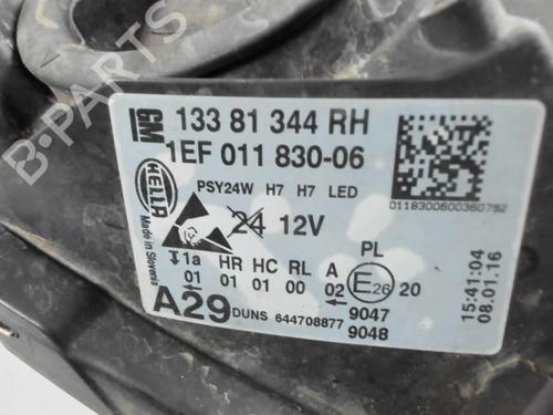 Right headlight OPEL CORSA E (X15) 1.4 (08, 68) | BP32149516C29 