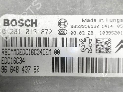 Engine control unit (ECU) PEUGEOT 207 SW (WK_) 1.6 HDi | BP29921663M57  - Image 5