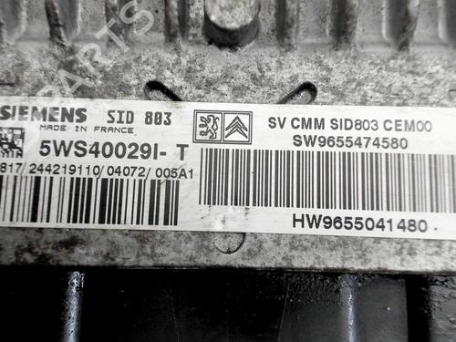 Engine control unit (ECU) PEUGEOT 307 (3A/C) 2.0 HDi 135 | BP31871436M57