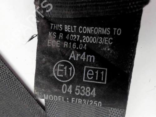 Used Rear left seatbelt Rear left seatbelt 37166123 37166123