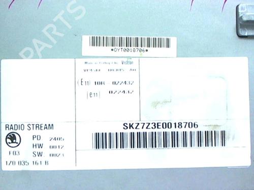 Radio SKODA OCTAVIA II Combi (1Z5) 1.9 TDI | BP20392320E6 