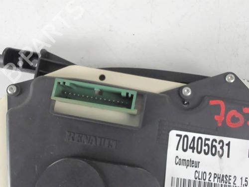 Instrument cluster RENAULT CLIO II (BB_, CB_) 1.5 dCi (B/CB08) | BP20464582C47 