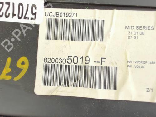 Instrument cluster RENAULT CLIO III (BR0/1, CR0/1) 1.2 16V (BR02, BR0J, BR11, CR02, CR0J, CR11) | BP20390964C47 