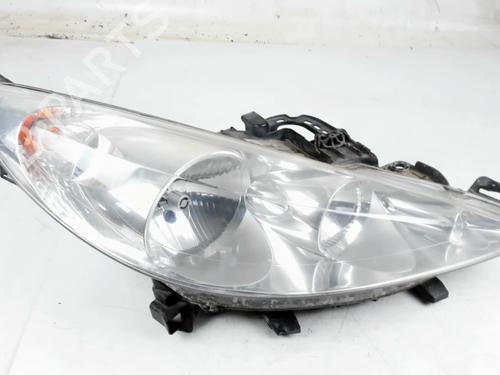 Used Right headlight Right headlight PEUGEOT 207 (WA_, WC_) 1.4 HDi (68 hp) 34336426 34336426
