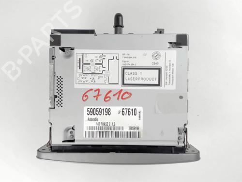 Radio ALFA ROMEO 147 (937_) 1.9 JTDM 8V (937.AXD1A, 937.AXU1A, 937.BXU1A) | BP20390565E6 