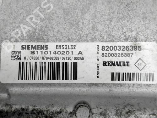 Engine control unit (ECU) RENAULT CLIO II (BB_, CB_) 1.2 (BB0A, BB0F, BB10, BB1K, BB28, BB2D, BB2H, CB0A,... | BP25009097M57 