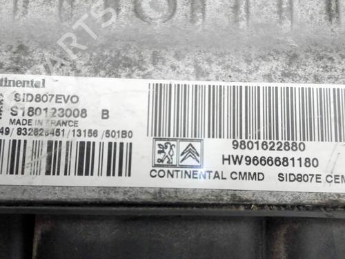 Engine control unit (ECU) PEUGEOT 2008 I (CU_) 1.6 HDi | BP39759988M57 - Image 4