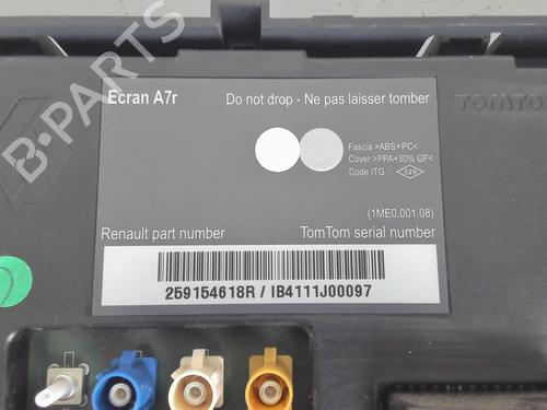 Used Display monitor RENAULT LAGUNA III (BT0/1) 1.5 dCi (BT00, BT0A, BT0T, BT1J) (110 hp) 20400893