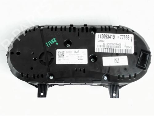 Instrument cluster AUDI A3 Sportback (8VA, 8VF) 1.6 TDI | BP30547693C47