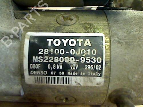 Startmotor TOYOTA YARIS (_P1_) 1.0 (SCP10_, SCP10R) | BP20478435M8