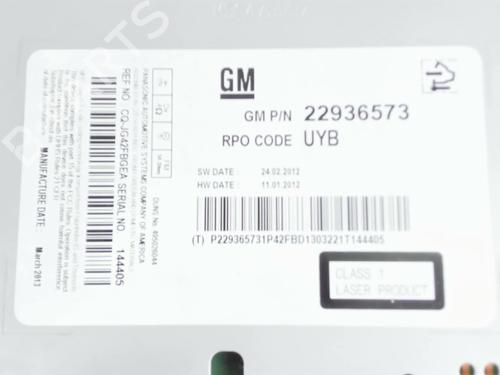 Radio OPEL ASTRA J (P10) 1.7 CDTI (68) | BP26964533E6 