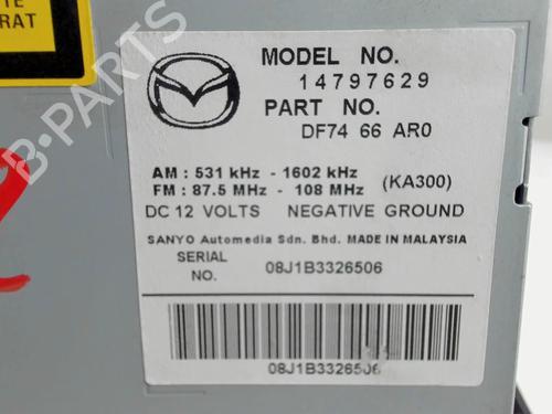 Used Radio Radio MAZDA 2 (DE_, DH_) 1.3 (DE3FS) (75 hp) 20470202 20470202