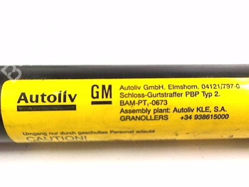 Front right belt tensioner OPEL MERIVA A MPV (X03) 1.7 CDTI (E75) | BP21234277C88 