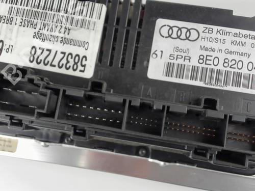 Commande Chauffage AUDI A4 B6 Avant (8E5) 1.9 TDI (130 hp) 20442725