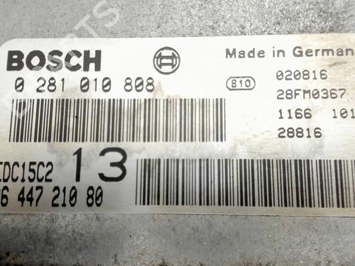 Engine control unit (ECU) CITROËN C5 I (DC_) 2.0 HDi (DCRHZB, DCRHZE) | BP29513860M57 